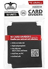 Ultimate Guard Card Dividers - Black